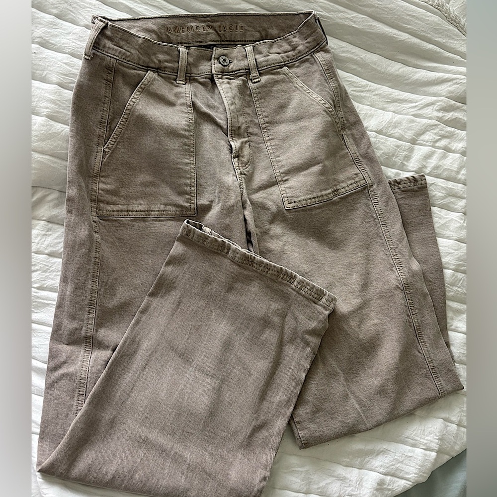 Dark Khaki Skater Jeans